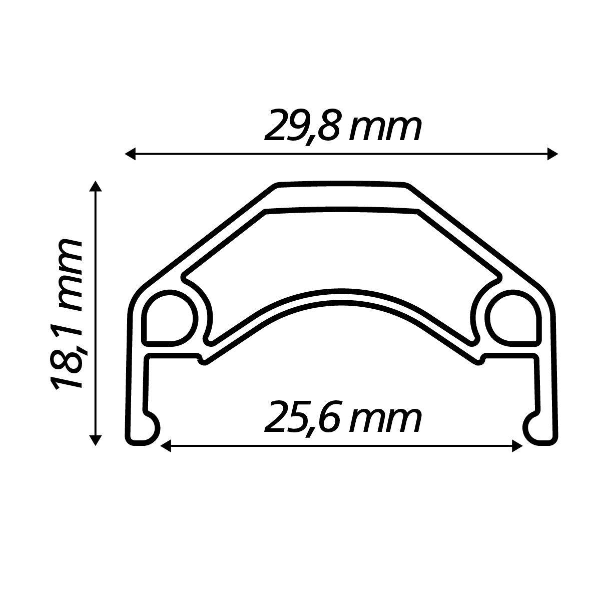 Perfil - Aro Viper VPR Max XC Disc