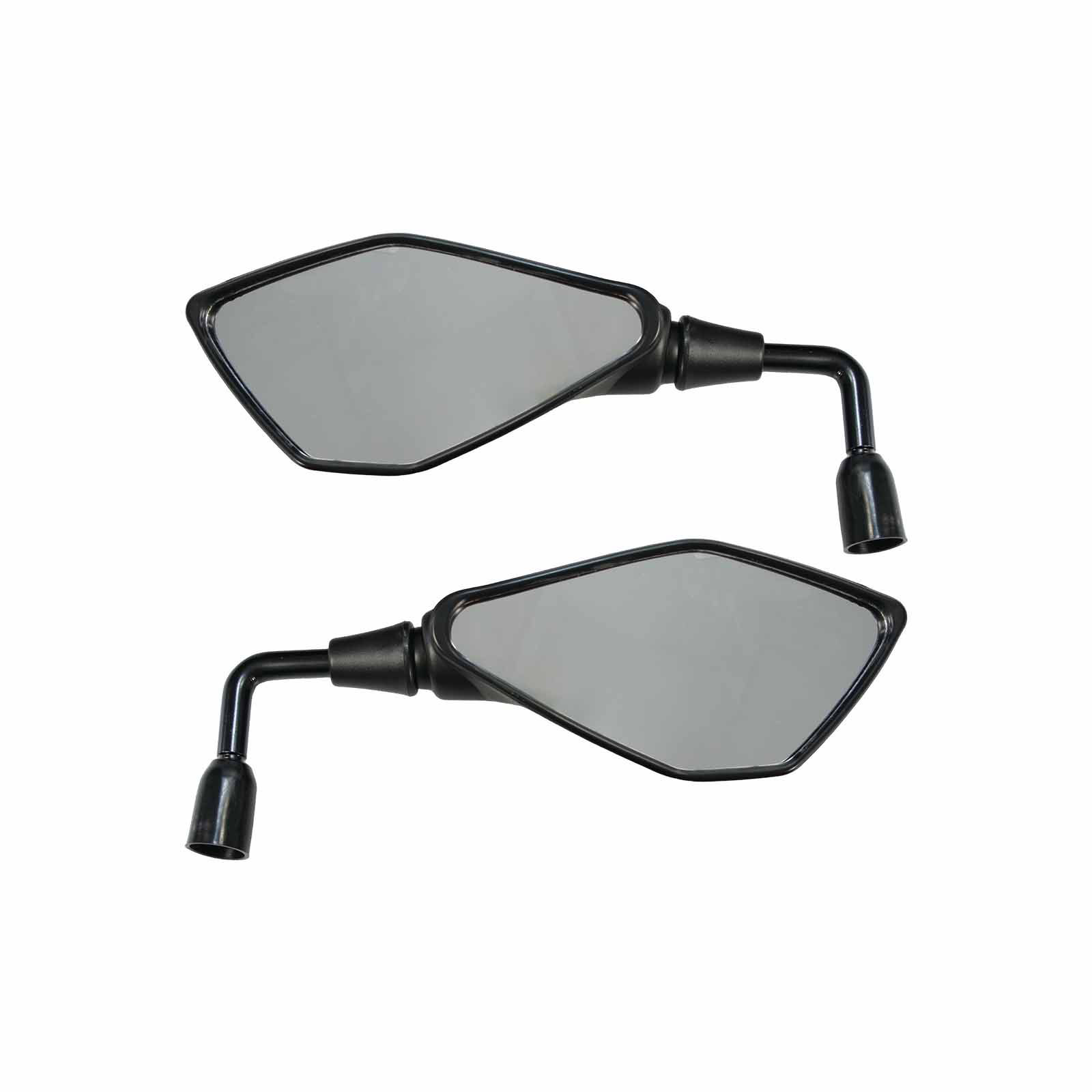 Espelho Retrovisor Viper Kawasaki Z400 Haste Rebaixada Curta 90 Convexo Rosca H