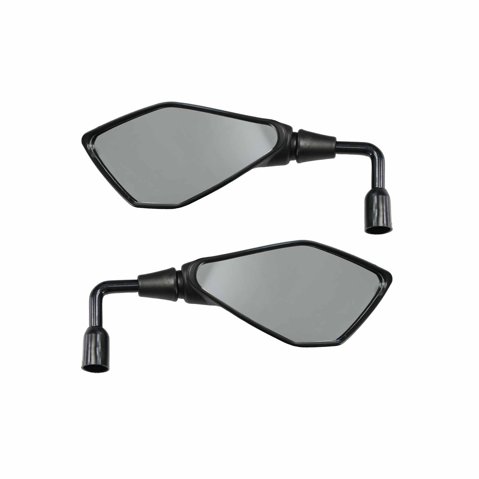 Espelho Retrovisor Viper Kawasaki Z400 Haste Rebaixada Curta 90 Convexo Rosca Y