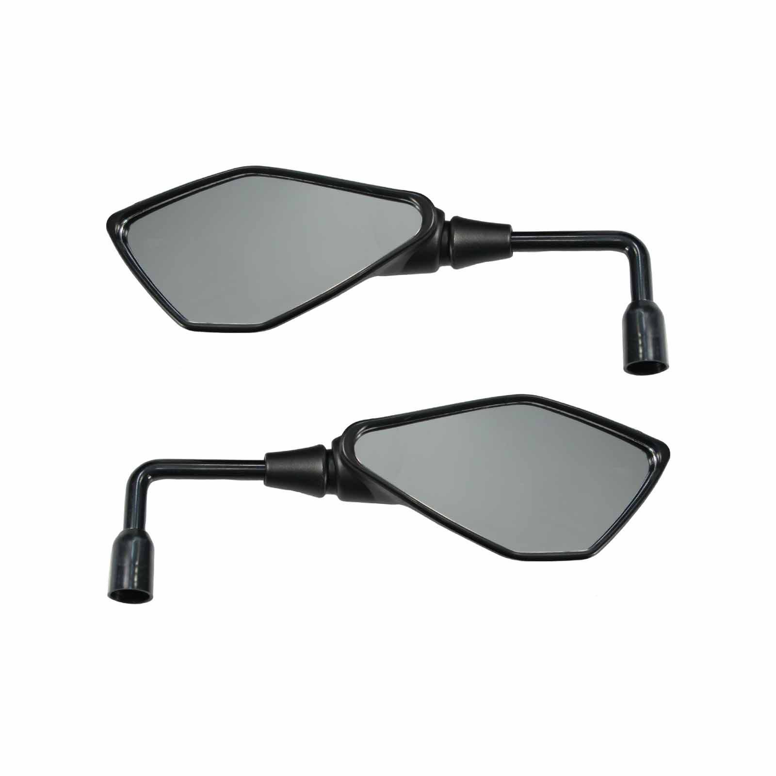 Espelho Retrovisor Viper Kawasaki Z400 Haste Rebaixada Longa 90 Convexo Rosca Y