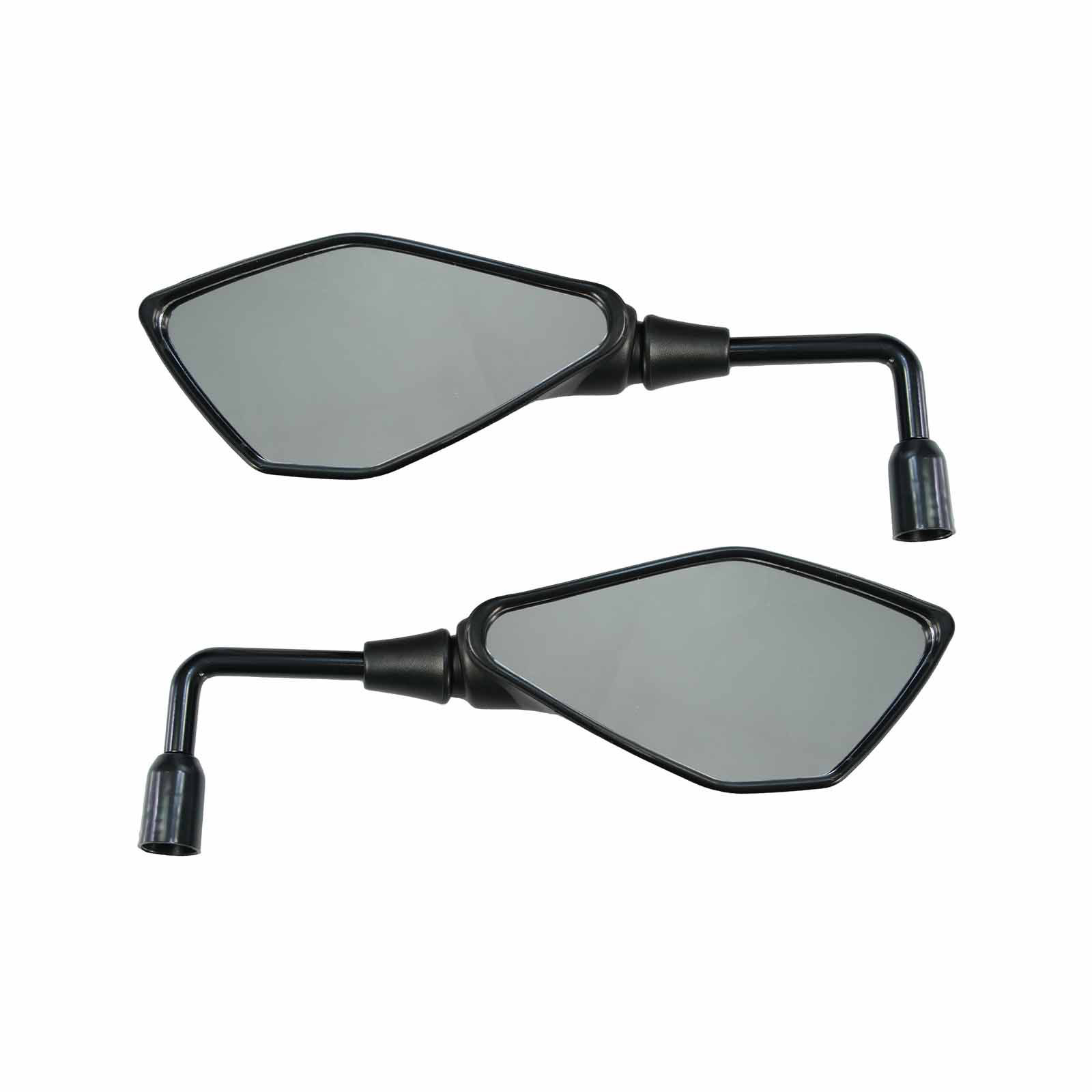 Espelho Retrovisor Viper Kawasaki Z400 Haste Rebaixada Longa 90º Convexo Rosca H