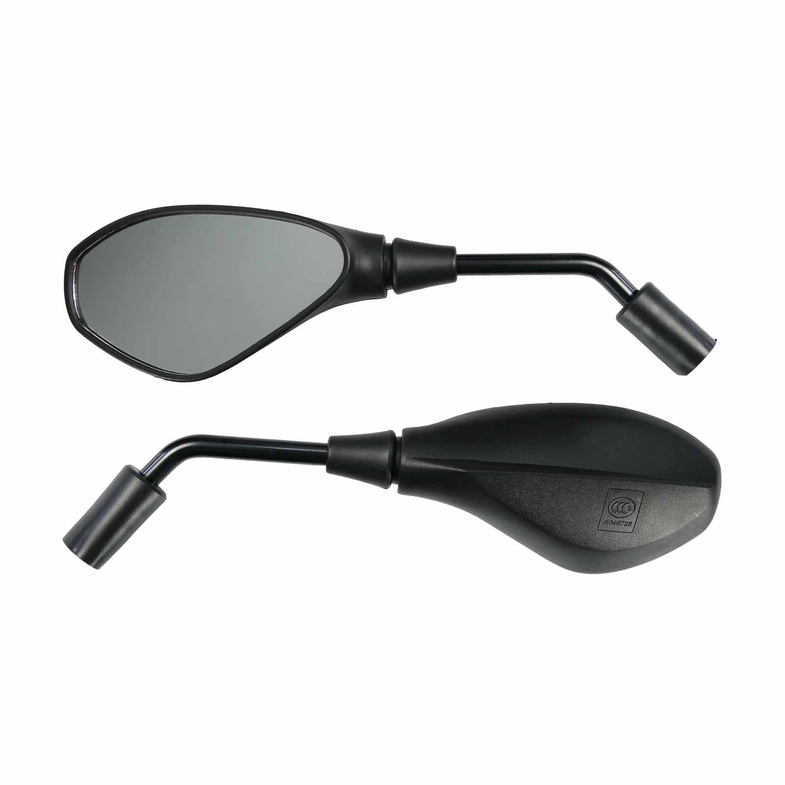 Espelho Retrovisor Viper BMW F800 Haste Fixa Convexo Rosca H
