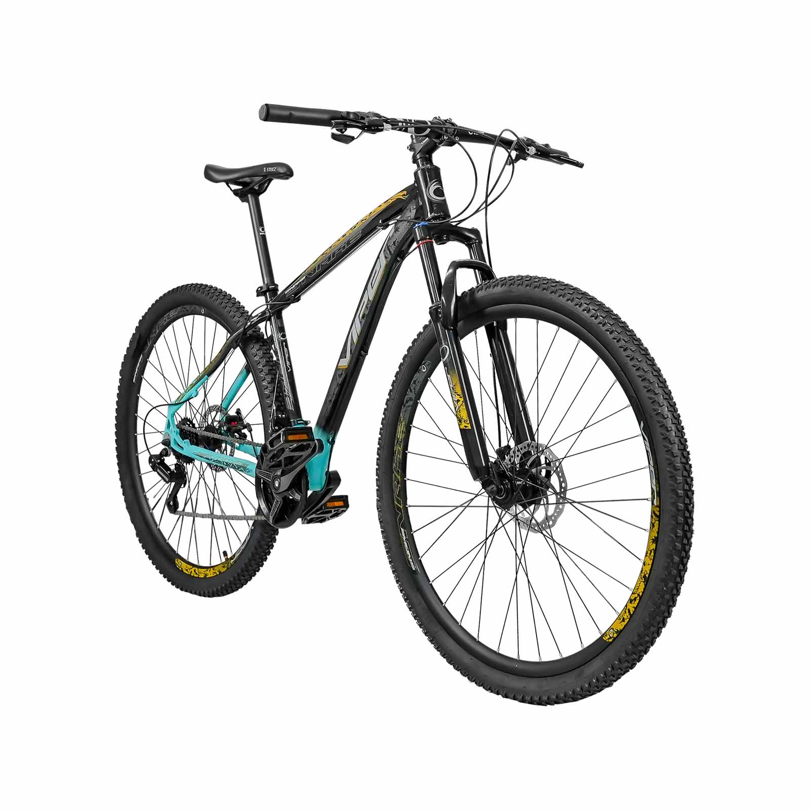 Bicicleta Viper Snake Azul e Preta