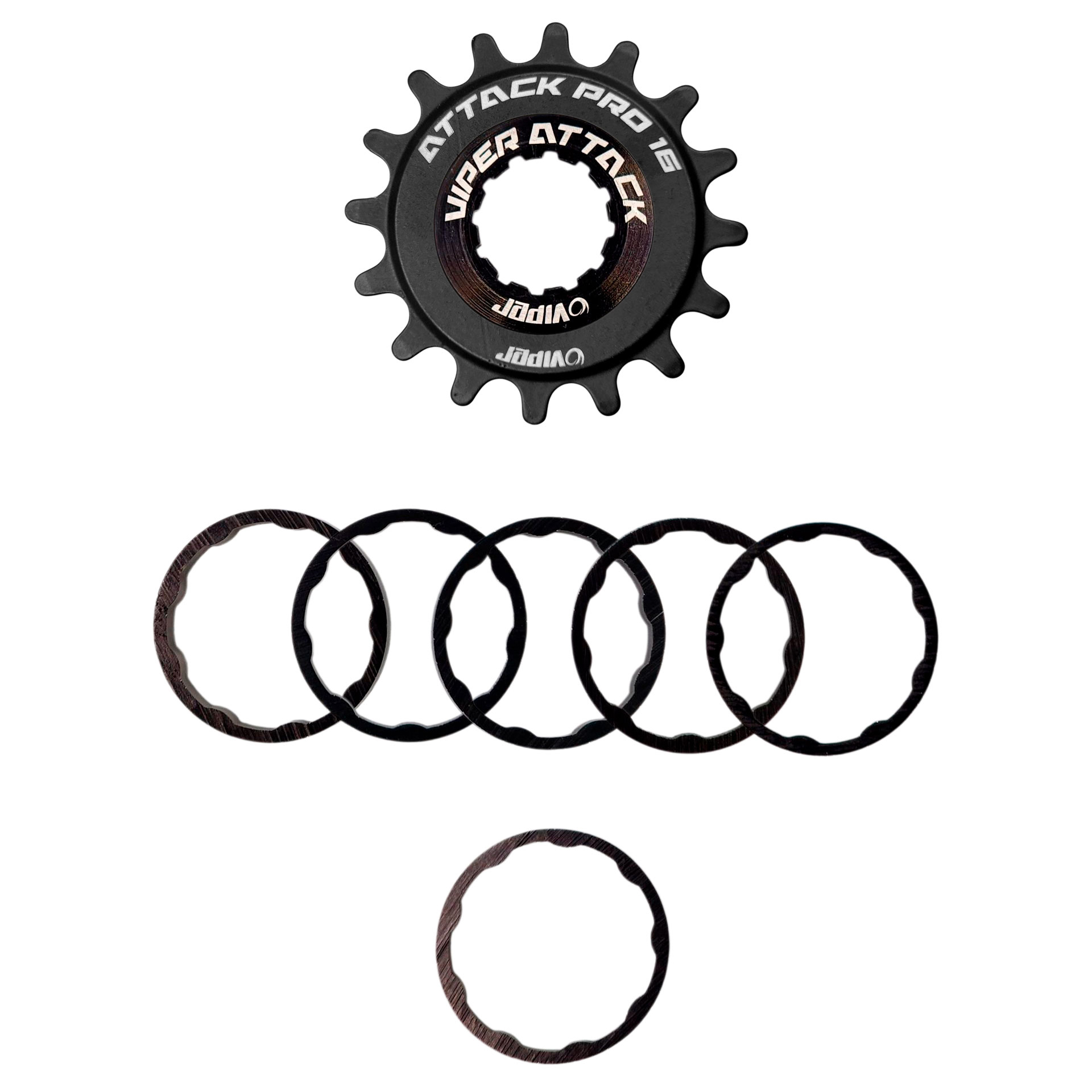 Adaptador Viper Single Speed Attack Pro Para Cubos Tipo Cassete (K7)